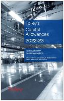 Book Cover for Tolley's Capital Allowances 2022-23 by Kevin Walton, David Smailes