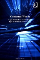 Book Cover for Contested Words by Ian Cram
