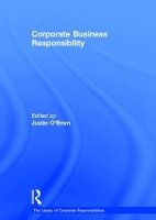 Book Cover for Corporate Business Responsibility by Justin O'Brien