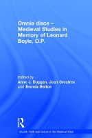 Book Cover for Omnia disce – Medieval Studies in Memory of Leonard Boyle, O.P. by Joan Greatrex
