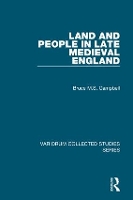 Book Cover for Land and People in Late Medieval England by Bruce M.S. Campbell
