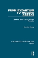 Book Cover for From Byzantium to Modern Greece by Roderick Beaton