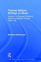 Book Cover for Thomas Salmon: Writings on Music by Benjamin Wardhaugh