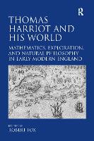 Book Cover for Thomas Harriot and His World by Robert Fox