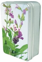 Book Cover for Tin Box of 20 Gift Cards and Envelopes : Simply Herbs by Anness