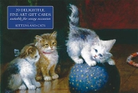 Book Cover for Card Box of 20 Notecards and Envelopes: Kittens and Cats by Peony Press