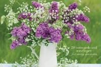 Book Cover for Card Box of 20 Notecards and Envelopes: Lilac by Peony Press