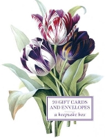 Book Cover for Tin Box of 20 Gift Cards and Envelopes: Redoute Tulip by Peony Press