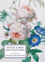 Book Cover for Tin Box of 20 Gift Cards and Envelopes: Redoute Glorious Flowers by Peony Press