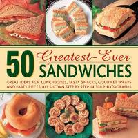 Book Cover for 50 Greatest-ever Sandwiches by Carole Handslip