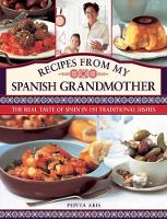 Book Cover for Recipes from My Spanish Grandmother by Pepita Aris