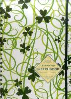 Book Cover for Sketchbook: Shamrock by Peony Press