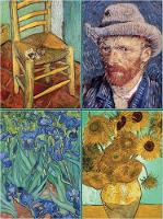 Book Cover for Set of Four Magnetic Notepads: Van Gogh by Peony Press