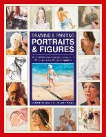 Book Cover for Drawing & Painting Portraits & Figures by Sarah Hoggett