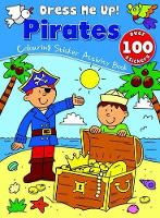 Book Cover for Pirates Colouring, Sticker, Activity Book by Sarah Wade