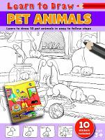 Book Cover for Learn to Draw Pet Animals by Amy Mchugh