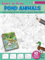 Book Cover for Learn to Draw Pond Animals by Robert Hamilton