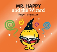 Book Cover for Mr. Happy and the Wizard by Adam Hargreaves