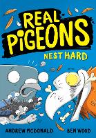 Book Cover for Real Pigeons Nest Hard by Andrew McDonald