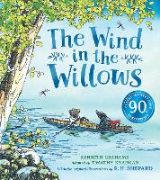 Book Cover for Wind in the Willows anniversary gift picture book by Timothy Knapman, Kenneth Grahame