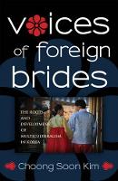 Book Cover for Voices of Foreign Brides by Choong Soon Kim