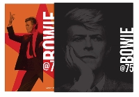 Book Cover for Bowie at 75 by Martin Popoff