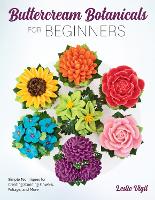 Book Cover for Buttercream Botanicals for Beginners by Leslie Vigil