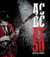 Book Cover for AC/DC at 50 by Martin Popoff