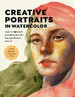 Book Cover for Creative Portraits in Watercolor by Ana Santos