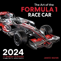 Book Cover for The Art of the Formula 1 Race Car 2024 by James Mann