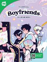 Book Cover for The Official Boyfriends. Coloring Book by refrainbow, WEBTOON Entertainment, Walter Foster Creative Team