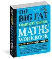 Book Cover for The Big Fat Complete School Maths Workbook (UK Edition) by Workman Publishing