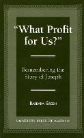 Book Cover for 'What Profit for Us?' by Barbara Green