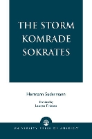 Book Cover for The Storm Komrade Sokrates by Hermann Sudermann