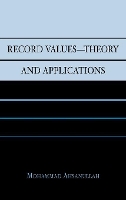 Book Cover for Record Values Theory and Applications by Mohammad Ahsanullah