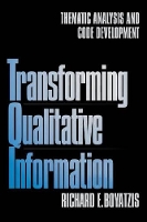 Book Cover for Transforming Qualitative Information by Richard E. Boyatzis