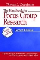 Book Cover for The Handbook for Focus Group Research by Thomas L. Greenbaum