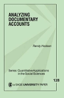 Book Cover for Analyzing Documentary Accounts by Randy Dale Hodson