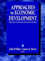 Book Cover for Approaches to Economic Development by John P. Blair