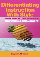 Book Cover for Differentiating Instruction With Style by Gayle H. Gregory