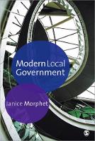 Book Cover for Modern Local Government by Janice Morphet