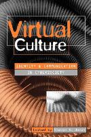 Book Cover for Virtual Culture by Steven Jones