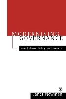 Book Cover for Modernizing Governance by Janet E Newman