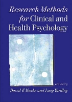 Book Cover for Research Methods for Clinical and Health Psychology by David F Marks