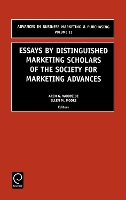 Book Cover for Essays by Distinguished Marketing Scholars of the Society for Marketing Advances by Arch G. Woodside