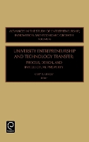 Book Cover for University Entrepreneurship and Technology Transfer by Gary D Libecap