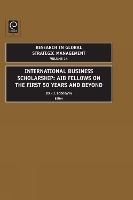 Book Cover for International Business Scholarship by Jean J. Boddewyn