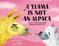 Book Cover for A Llama Is Not an Alpaca by Karen Jameson