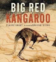 Book Cover for Big Red Kangaroo by Claire Saxby