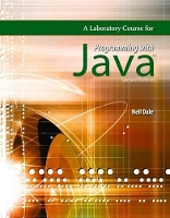 Book Cover for A Laboratory Course for Programming with Java by Nell Dale